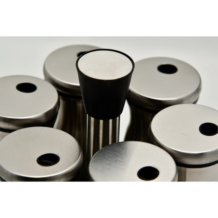 جای ادویه 7 پارچه یونیک کد 1799 استیل ضدزنگ با پایه چرخان