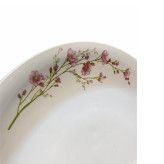 ست ۶ عددی بشقاب گلدن اوپال مدل دیوالی با طراحی گلهای صورتی و جنس اوپال مقاوم، مناسب پذیرایی شیک و استفاده روزمره