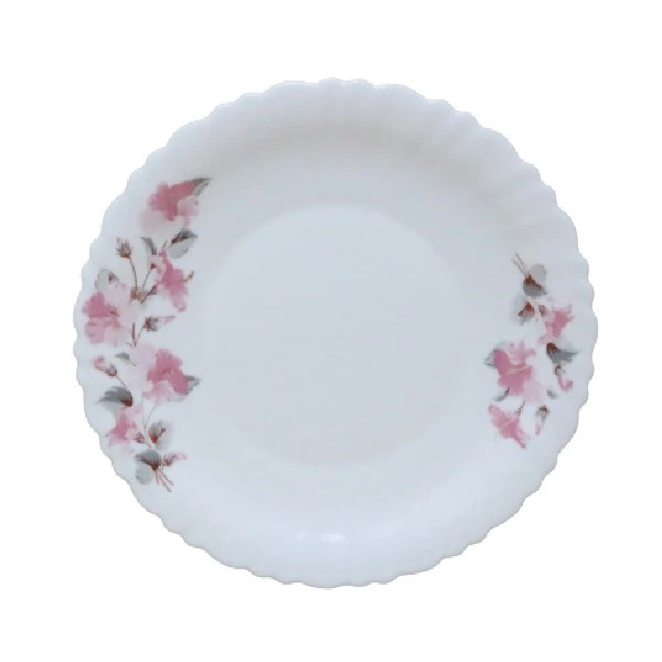 ست ۶ عددی بشقاب پلوخوری گلدن اوپال مدل دیوالی طرح سارینا صورتی، ساختهشده از شیشه اوپال مقاوم با طرح گل لطیف و کیفیت بالا