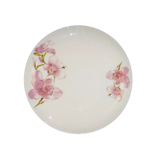 ست ۶ عددی بشقاب پلوخوری گلدن اوپال مدل دیوالی طرح ساینا صورتی، ساختهشده از شیشه اوپال مقاوم و سبک با طرح گل زیبا – خرید از فروشگاه برنا کالا رشت.