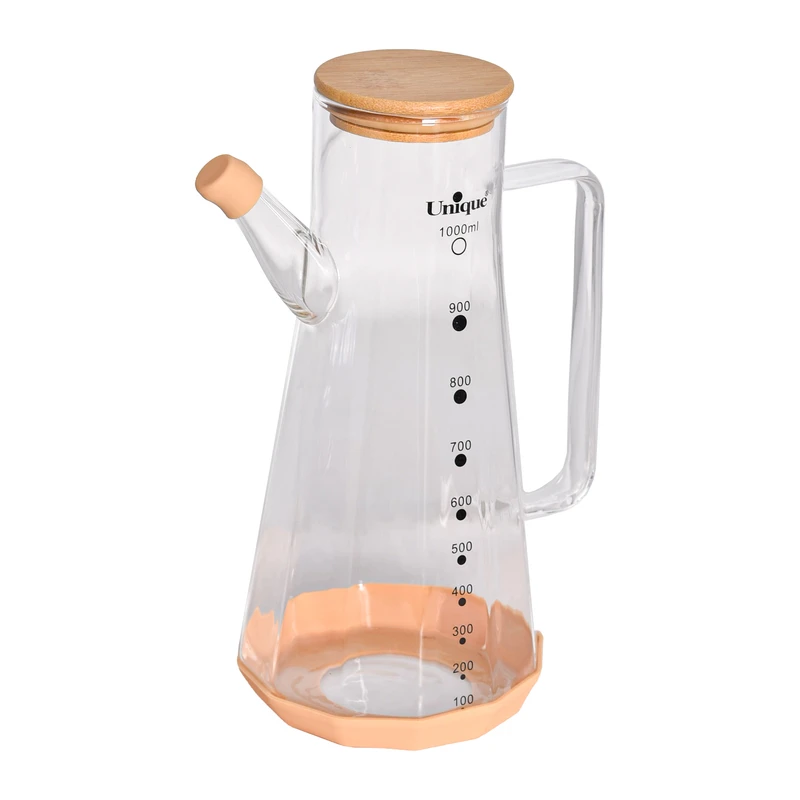 ظرف روغن و سرکه یونیک (Unique) مدل پیرکس مدرن کد 2086