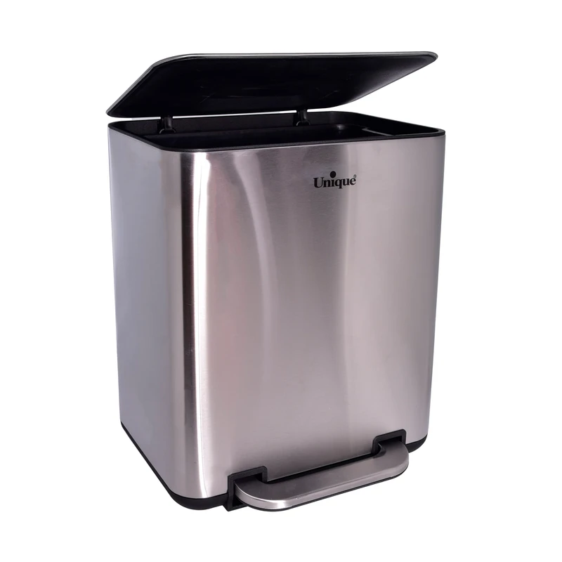 سطل زباله پدالی یونیک مدل 4300 گنجایش 20 لیتر