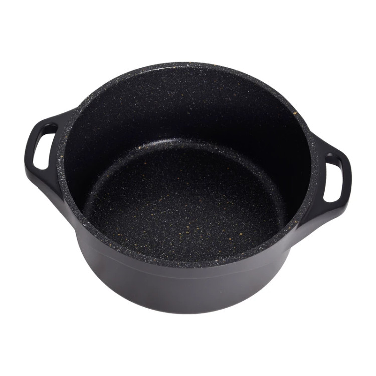 قابلمه گرانیتی نچسب یونیک (Unique) طرح هلیوس مدل UN-8930 سایز ۳۲ سانتیمتر